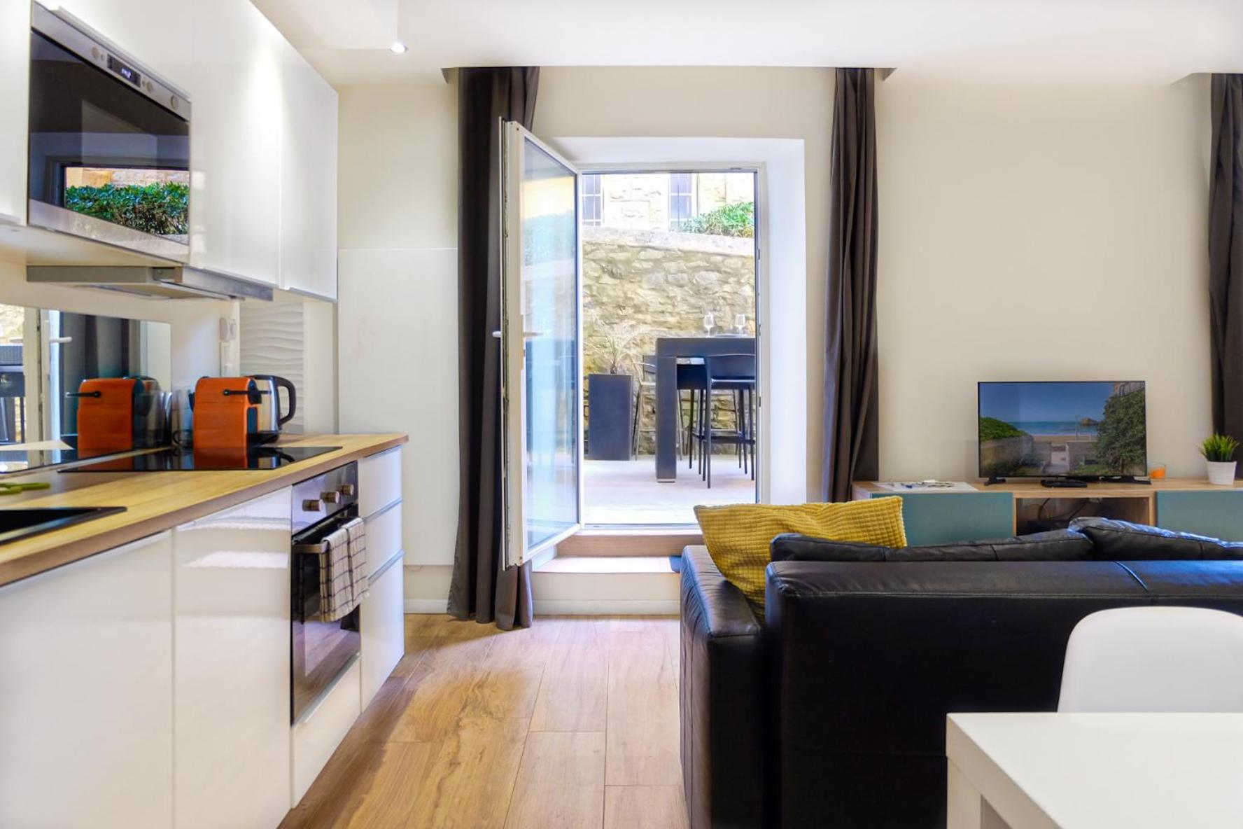 Magnifique Appartement Avec Terrasse, Parking Et Vue Sur L'Ocean Pour 5 Biarritz Exteriér fotografie