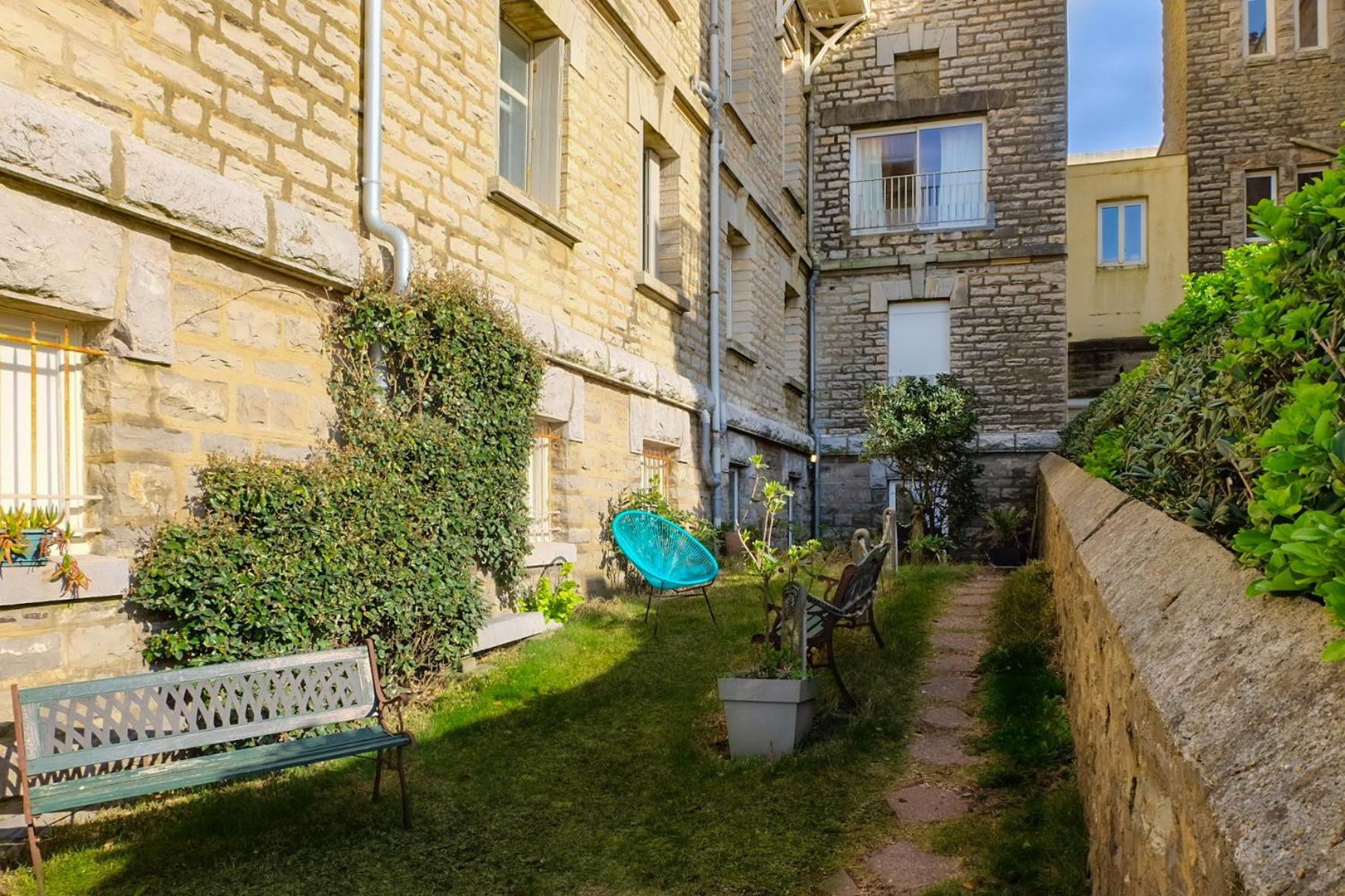 Magnifique Appartement Avec Terrasse, Parking Et Vue Sur L'Ocean Pour 5 Biarritz Exteriér fotografie